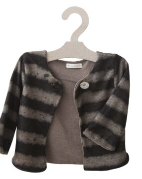 DOUBLE STRIPED CARDIGAN